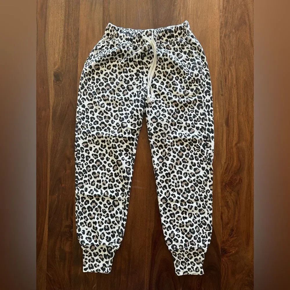 Leopard Print Joggers